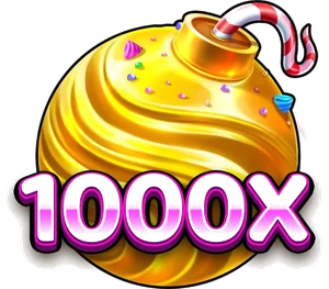 Sweet Bonanza 1000 — 1000x çarpan bomba sembolü